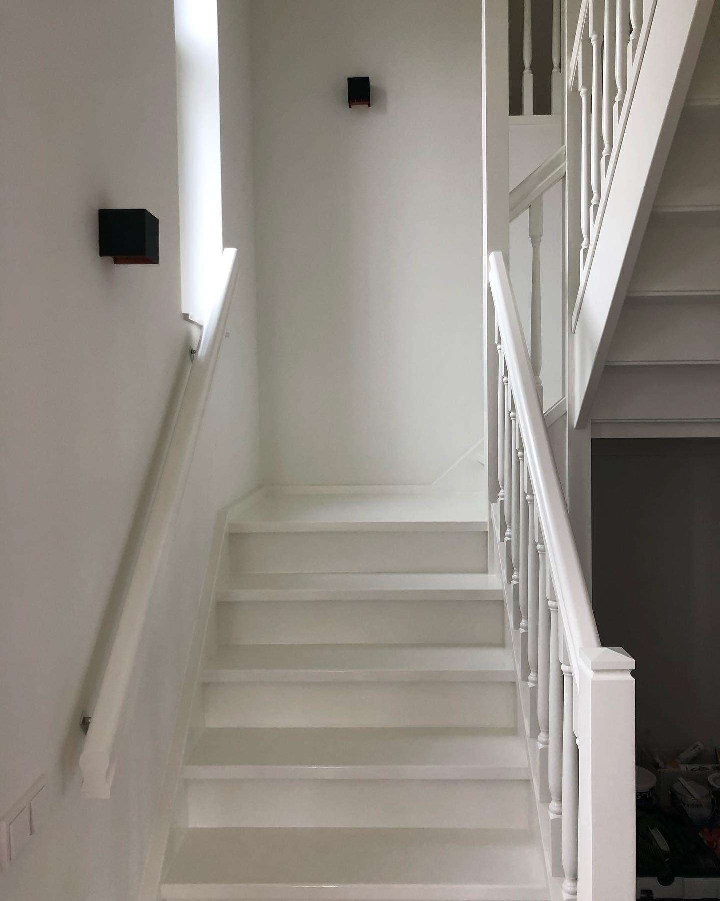 Trap schilderwerk detail